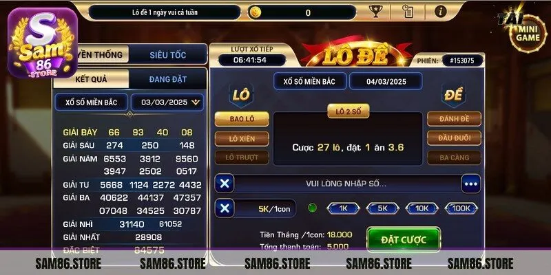 Nền tảng cung cấp hàng loạt trải nghiệm Xổ số đặc sắc 